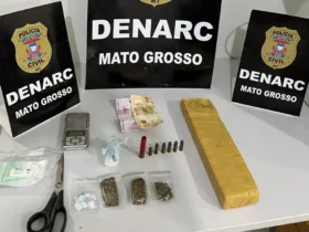Traficante é preso em Cuiabá após ação da Polícia Civil