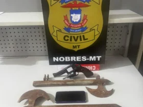 Polícia prende integrantes de facção criminosa em Nobres