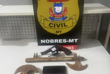 Polícia prende integrantes de facção criminosa em Nobres