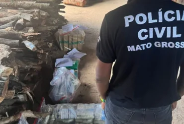 Polícia Civil realiza incineração de drogas em Rosário Oeste