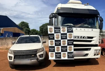 Polícia recupera semi-reboques furtados em Rondonópolis