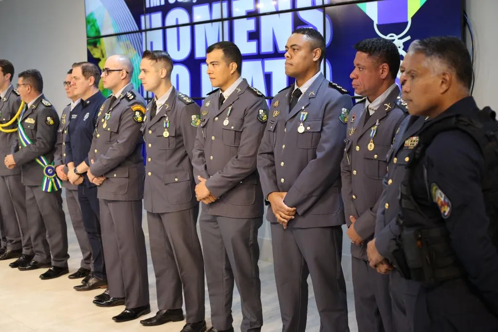 PMMT entrega medalhas da Ordem Homens do Mato a 58 autoridades