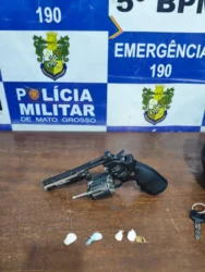 PM recupera motocicleta furtada em Rondonópolis e detém dois