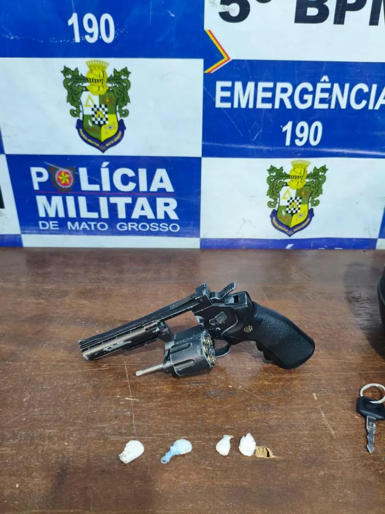 PM recupera motocicleta furtada em Rondonópolis e detém dois