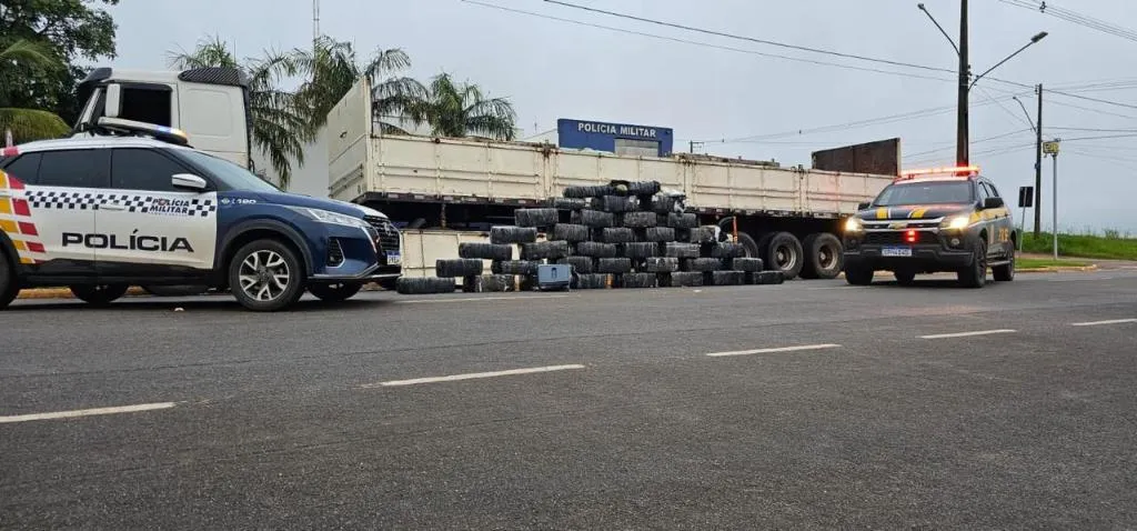 Forças apreendem 806 quilos de maconha em Nova Mutum