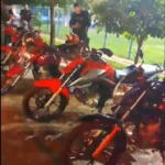 PM frustra rolezinho em Rondonópolis e apreende 30 motos