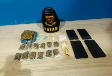 Prisão por tráfico de drogas mobiliza Rotam em Lucas do Rio Verde