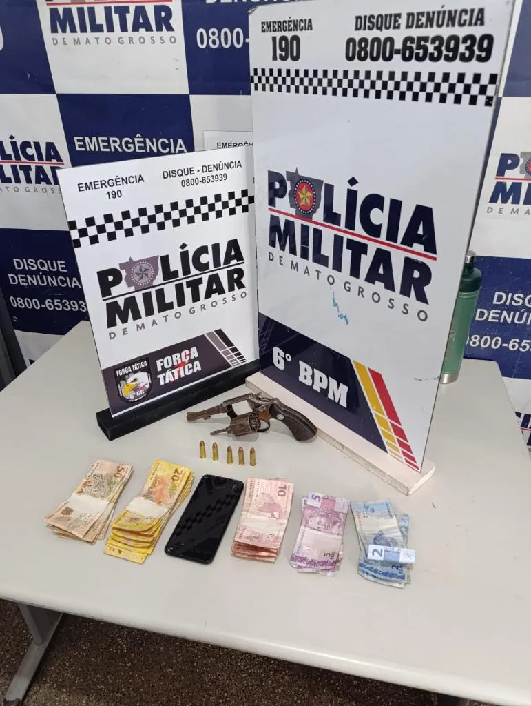 PM detalha prisão em Cáceres após ataque a casal