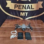 Drone sobrevoando penitenciária é abatido em Rondonópolis