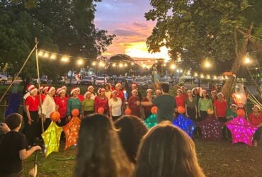 Presépio da UFMT propõe reflexão com luz e simbolismo