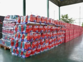 Primeira-dama entrega cestas natalinas em Cuiabá e Chapada