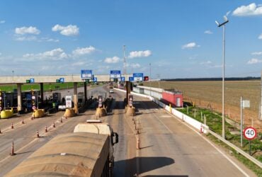Praças de pedágio na BR-163 recebem radares de velocidade para proteção de trabalhadores e prevenção de acidentes