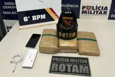 Prisão por tráfico de drogas em Cáceres pela Rotam