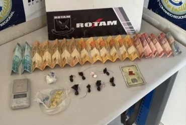 Rotam prende foragido da Justiça em Cuiabá por tráfico de drogas