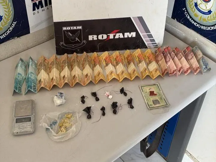 Rotam prende foragido da Justiça em Cuiabá por tráfico de drogas