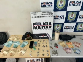 Rotam prende três por tráfico de drogas em Cuiabá