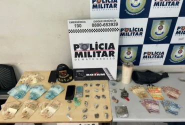 Rotam prende três por tráfico de drogas em Cuiabá