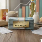 Salário mínimo sobe para R$ 1.621 em 2026; veja quando começa a ser pago