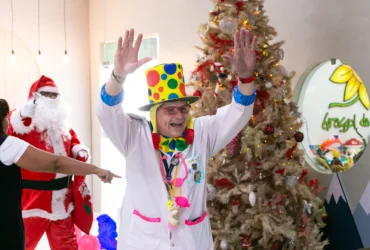 Entrega de Brinquedos Alegria Crianças em HCanMT