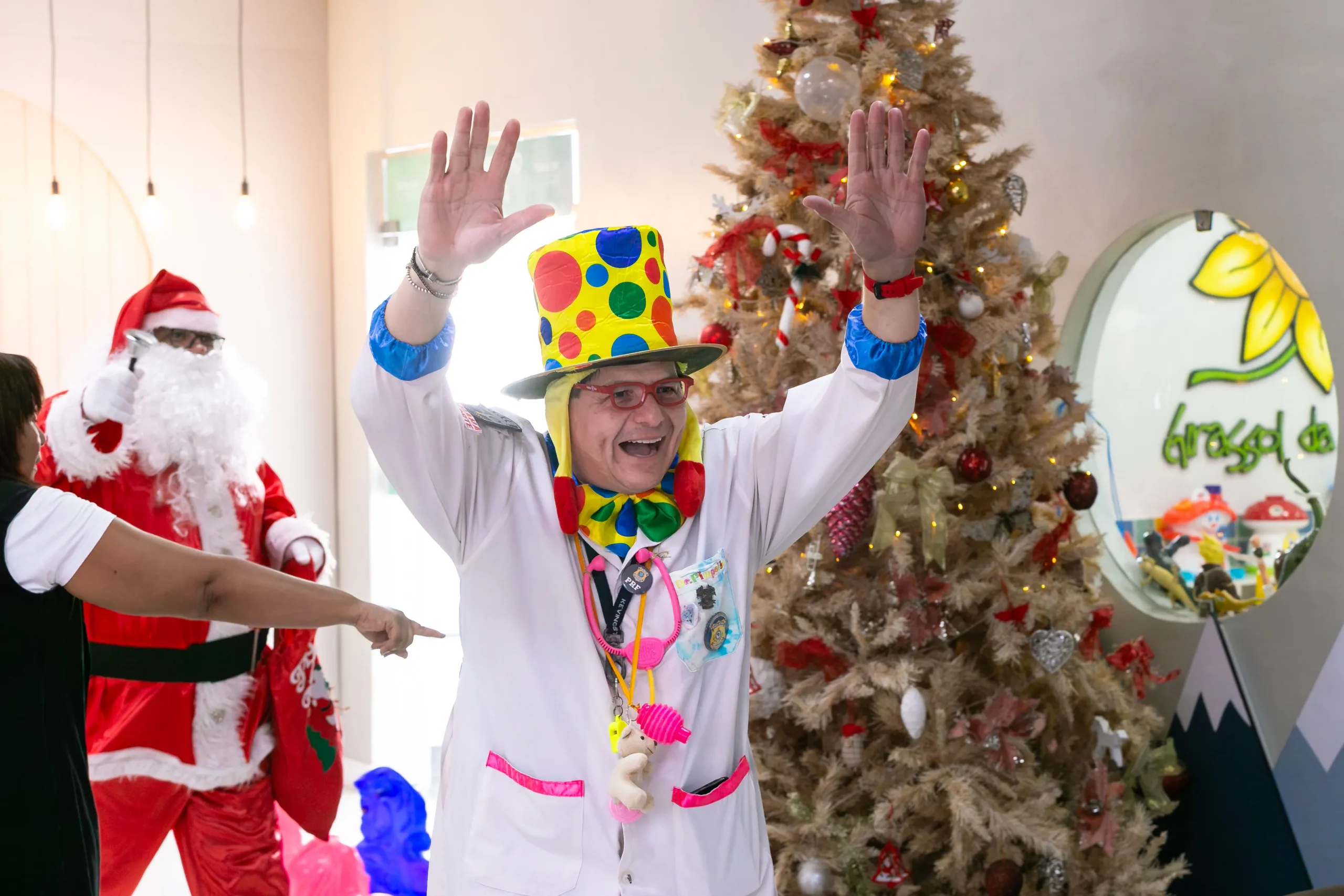 Entrega de Brinquedos Alegria Crianças em HCanMT