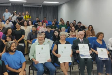 Homenagem aos 25 anos do curso de filosofia da UFMT