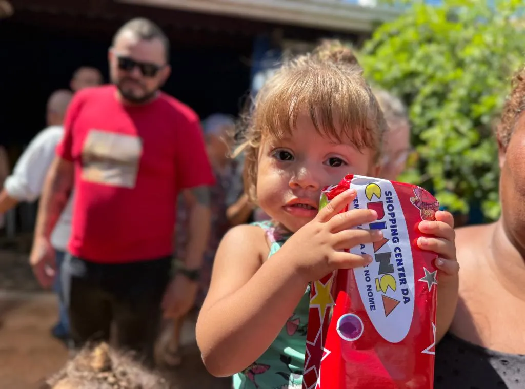 Setasc distribui 600 brinquedos e reforça Natal solidário