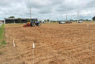 Show Safra MT 2026 começa a ser construído no campo muito antes da feira abrir os portões