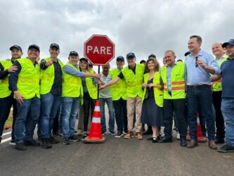 Sorriso comemora Expedição 163 que celebra a entrega de 130 quilômetros da duplicação da rodovia