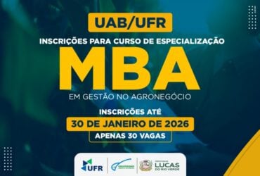 UAB/UFR oferta vagas para curso de especialização MBA em Gestão no Agronegócio