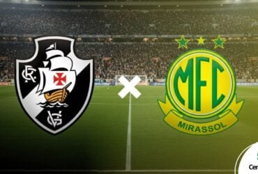 Onde assistir Vasco x Mirassol ao vivo