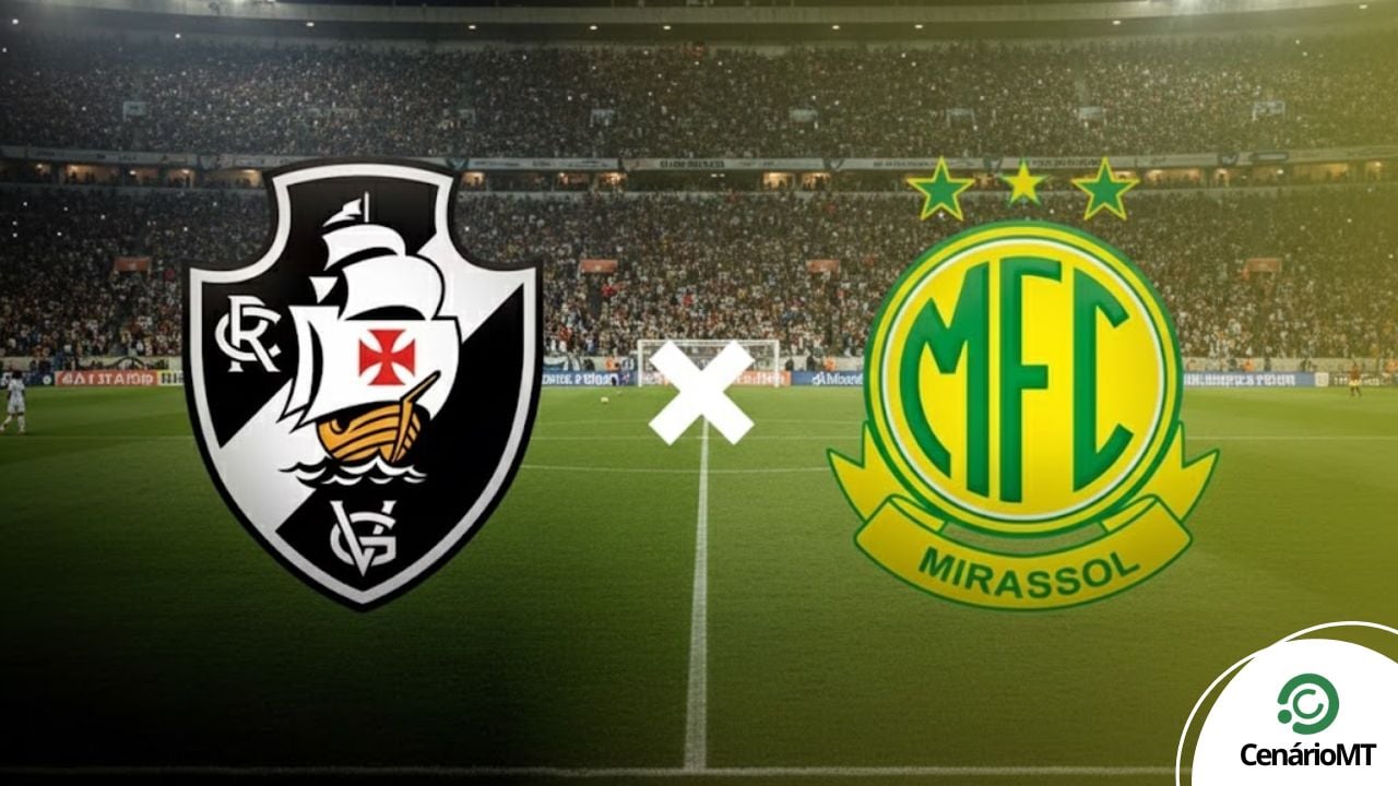 Onde assistir Vasco x Mirassol ao vivo