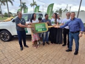 Hilux do Capital Premiado chega às mãos de morador de Lucas do Rio Verde