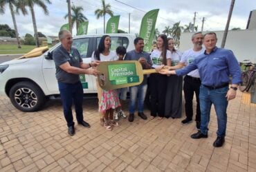 Hilux do Capital Premiado chega às mãos de morador de Lucas do Rio Verde