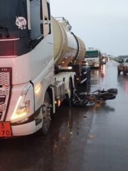 Atropelamento com morte é registrado na BR-163, em Lucas do Rio Verde