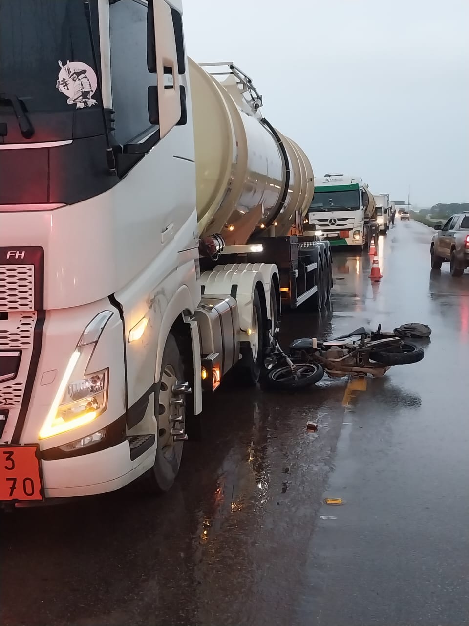 Atropelamento com morte é registrado na BR-163, em Lucas do Rio Verde