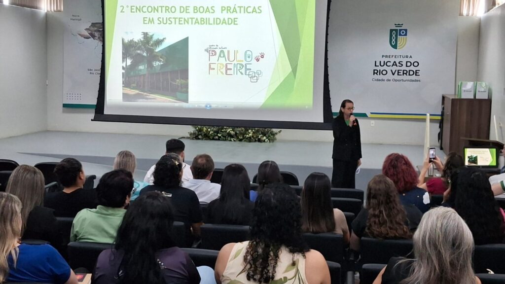 Escolas de Lucas do Rio Verde celebram avanços e mostram resultados no Encontro de Boas Práticas Lixo Zero