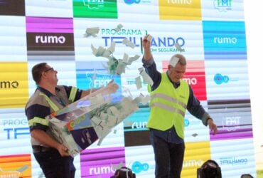 Rumo premia colaboradores de empresas terceirizadas com incentivos que incluem um carro zero km