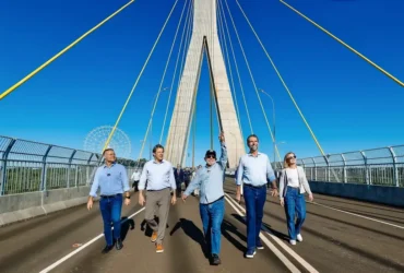 Lula inaugura ponte da integração em Foz do Iguaçu e defende cooperação entre países