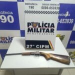 Motorista é detido com arma artesanal após dirigir na contramão em Confresa