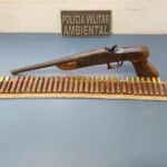 Homem é detido com arma e munições durante abordagem rural em Sinop