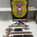 Polícia prende três suspeitos ligados a facção criminosa em Nobres