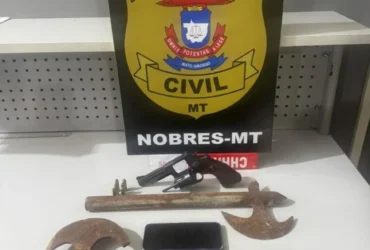 Polícia prende três suspeitos ligados a facção criminosa em Nobres