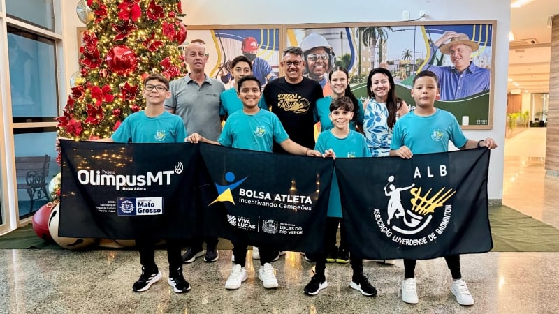 Atletas de Lucas do Rio Verde embarcam para o Campeonato Sul-Americano de Badminton