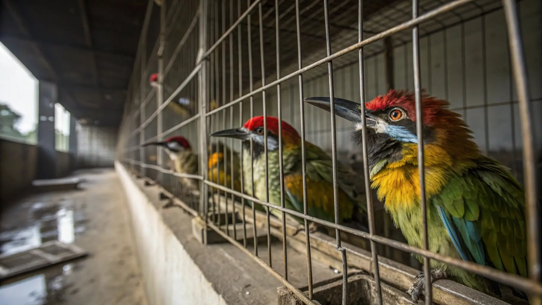 Ibama apreende 59 aves silvestres em cativeiro em Barra do Garças