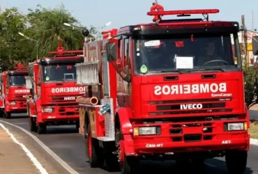 Bombeiro salva vizinha presa em incêndio em condomínio de Cuiabá