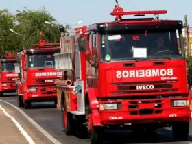 Incêndio destrói empresa de pneus em Rondonópolis na madrugada