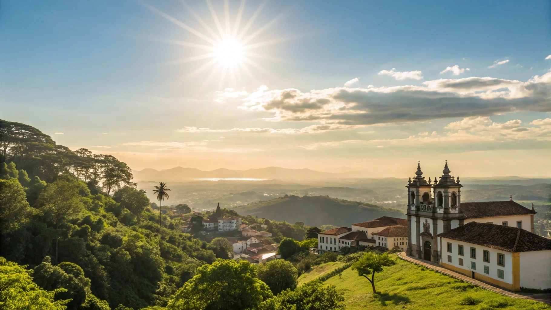 Sol e 30°C em Itanhangá neste domingo