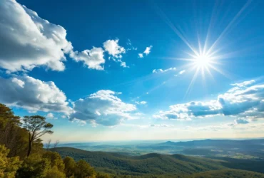 Temperatura pode chegar a 33°C em Cláudia neste domingo