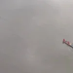 Banhista é resgatado após ficar preso em pedra no Rio Teles Pires