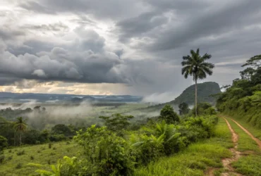 Santa Carmem registra 26°C com céu nublado
